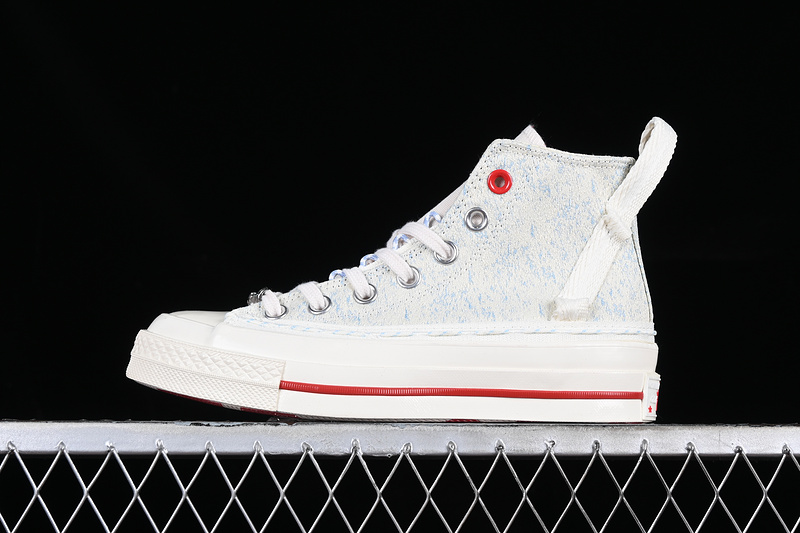 Converse Chuck 1970S White/Grey/Red 17