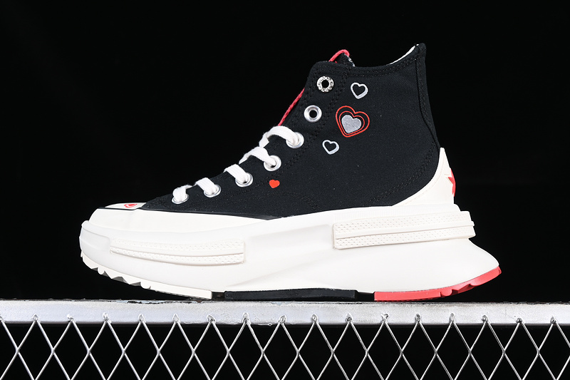 Converse Legacy Run Star 2024 White/Black/Pink 5