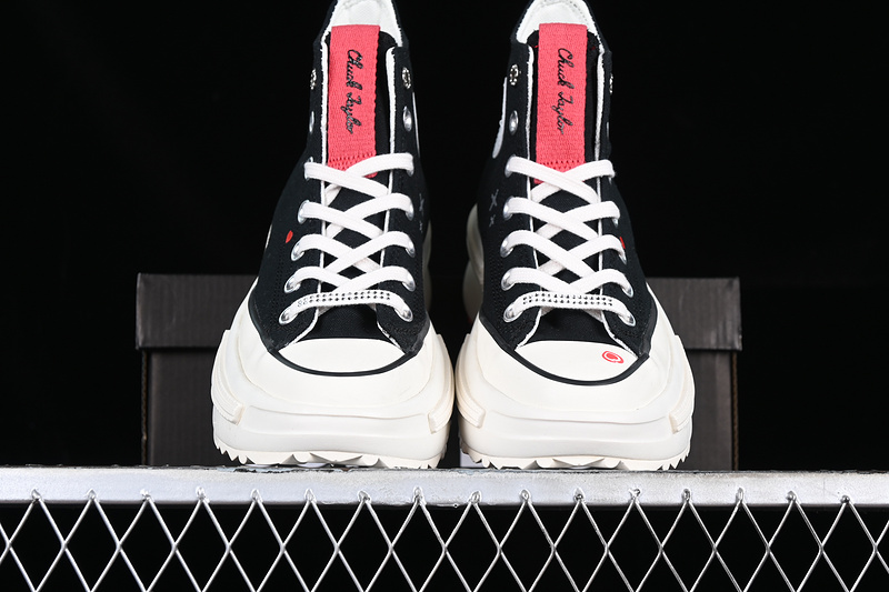 Converse Legacy Run Star 2024 White/Black/Pink 13