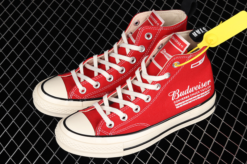 Budweiser X Chuck Taylor All-Star 70S High Red/Black/Beige 29