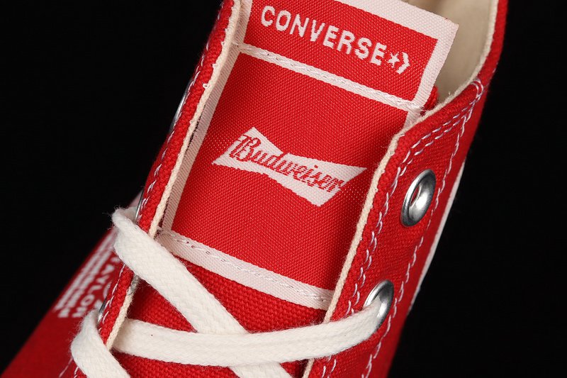 Budweiser X Chuck Taylor All-Star 70S High Red/Black/Beige 31