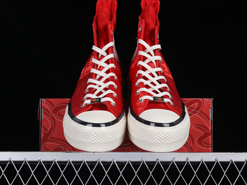 Chuck Taylor All Star 70S High Year Of The Rabbit Red/Black/Egret 31