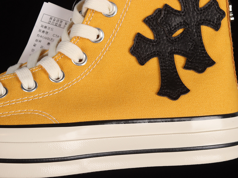 Chrome Hearts X Chuck Taylor All-Star 70S Orange/Black/White 19