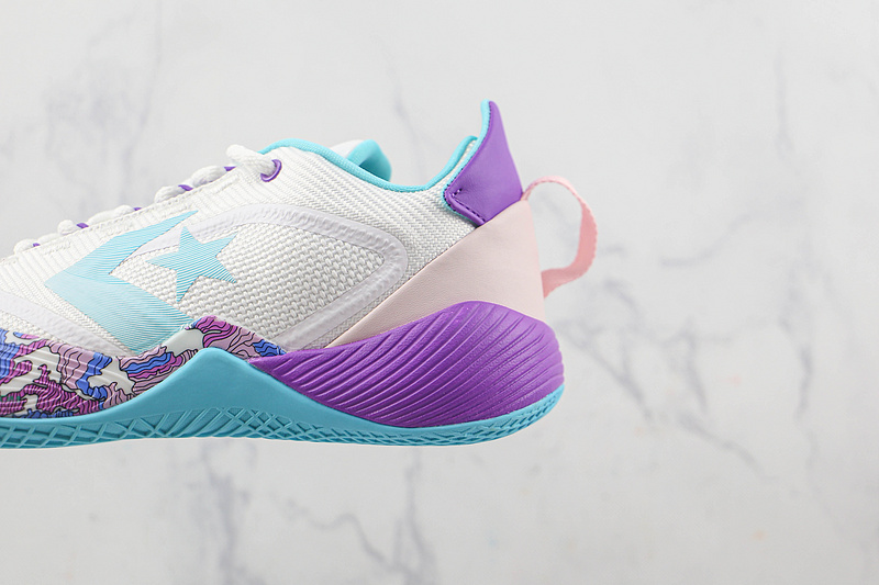 All Star Bb Shift White/Washed Teal/Pixel Purple 7