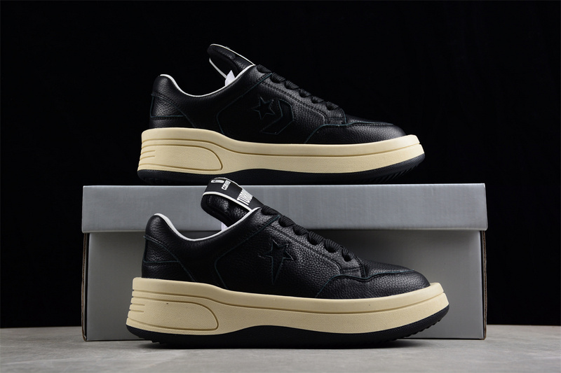 Rick Owens X Turbowpn Low Black/Black/Cloud Cream 21