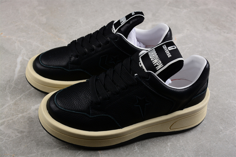 Rick Owens X Turbowpn Low Black/Black/Cloud Cream 27