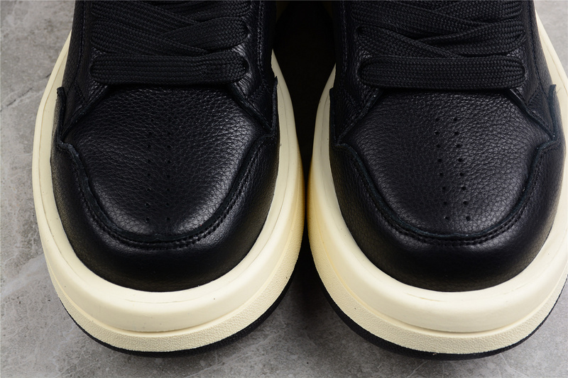 Rick Owens X Turbowpn Mid Black/Black/Cloud Cream 19