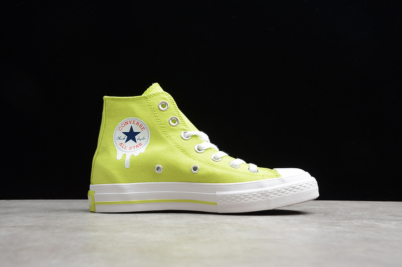 Chuck Taylor 70S All-Star High Fluorescent Green/White 9