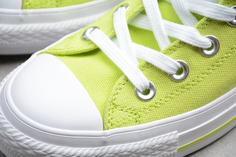 Chuck Taylor 70S All-Star High Fluorescent Green/White 23