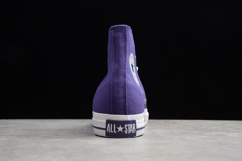 Chuck Taylor 70S All-Star High White/Purple 7