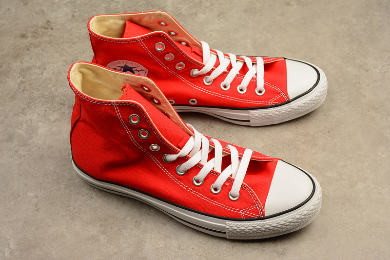 Converse Chuck Hi Taylor All Star Canvas High Red Classic 49