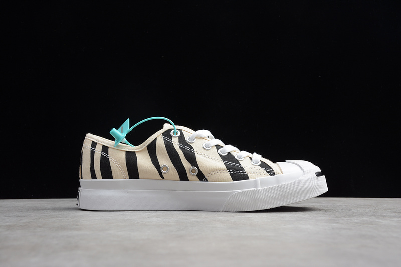 Jack Purcell Archive Print Low Top In Black/Greige/White 33