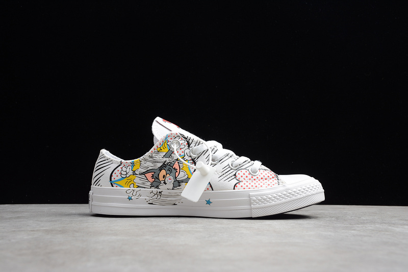 Chuck Taylor All-Star Ox X Tom And Jerry White/Multi-White 3