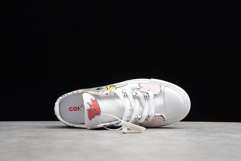 Chuck Taylor All-Star Ox X Tom And Jerry White/Multi-White 9