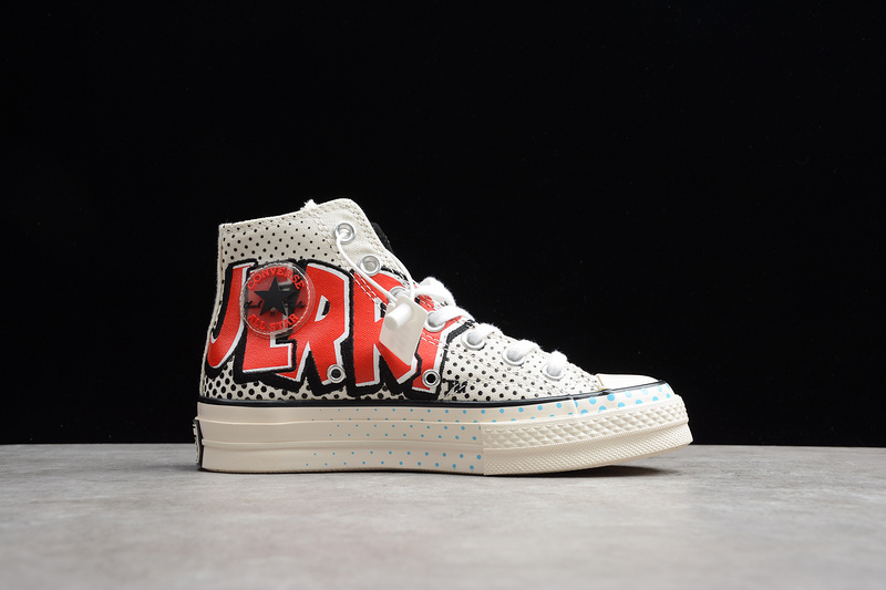 Chuck Taylor All-Star 70S High Tom And Jerry Egret/Red-Black 15