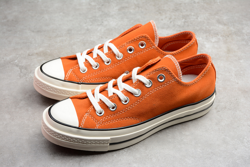 Chuck Taylor 70S Low All-Star Suede Orange/White 5