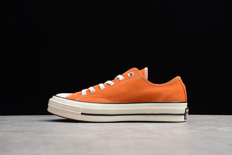 Chuck Taylor 70S Low All-Star Suede Orange/White 9