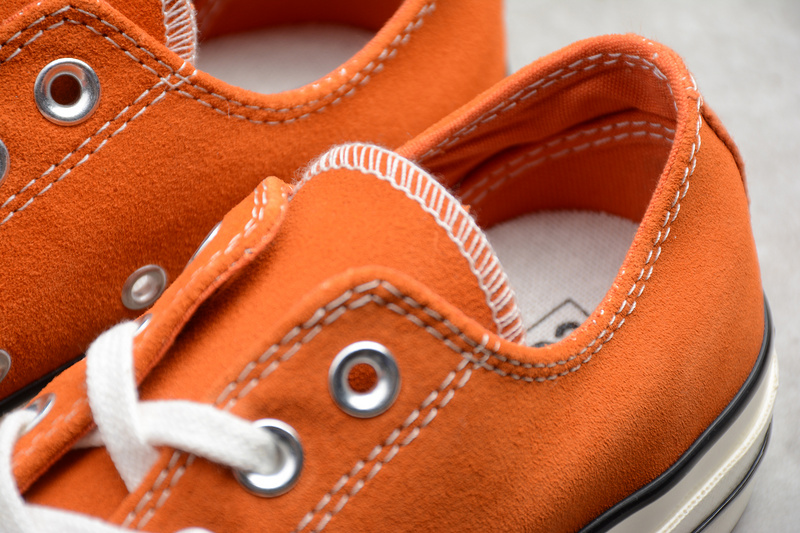 Chuck Taylor 70S Low All-Star Suede Orange/White 13