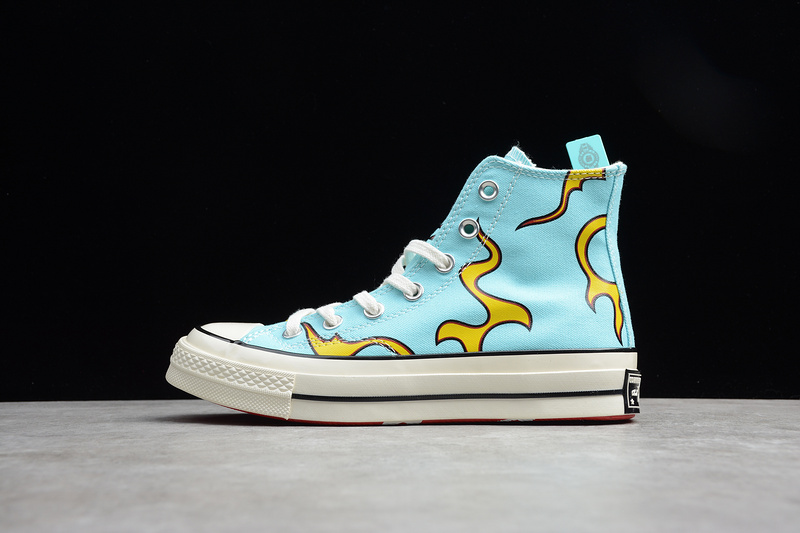 Golf Le Fleur X Chuck Taylor 70S High Flame Blue/Yellow/White 7