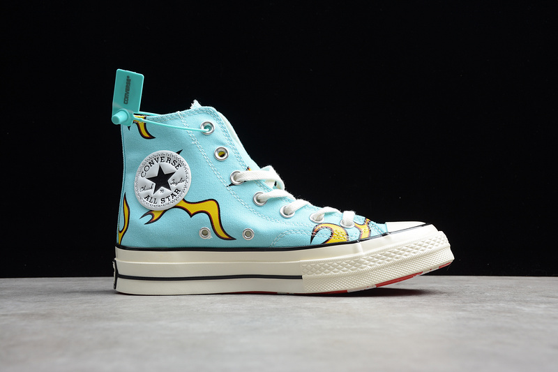 Golf Le Fleur X Chuck Taylor 70S High Flame Blue/Yellow/White 21