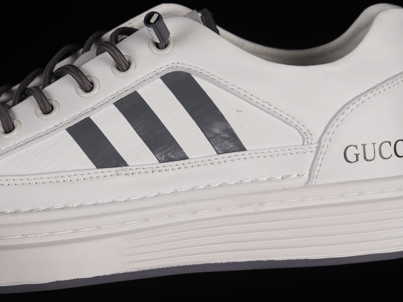 Gucci 22Ss Leisure Trend Sneakers White/White/Black 5