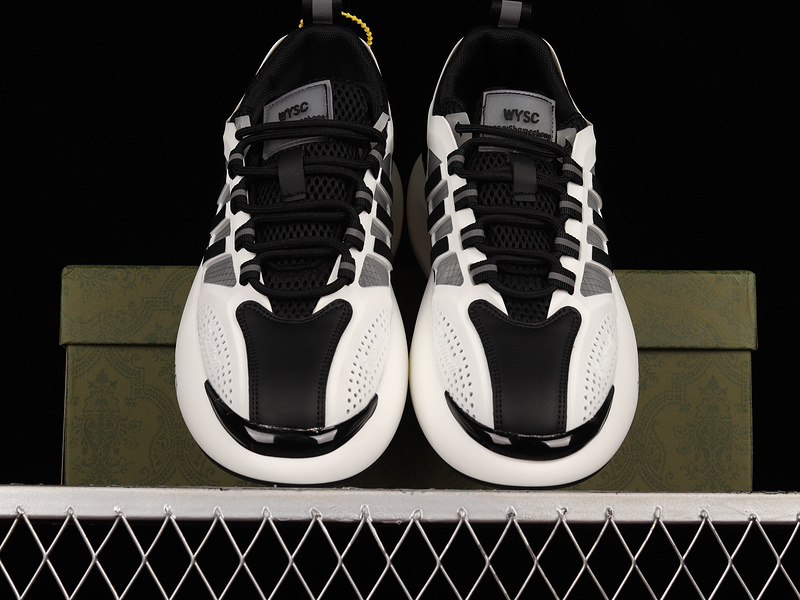 Gucci 22Ss Sports Shoes White/Black/Grey 17