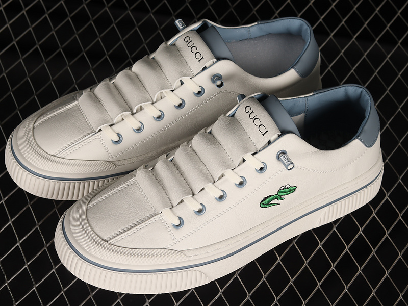 Gucci Casual Sneakers White/White/Blue 27