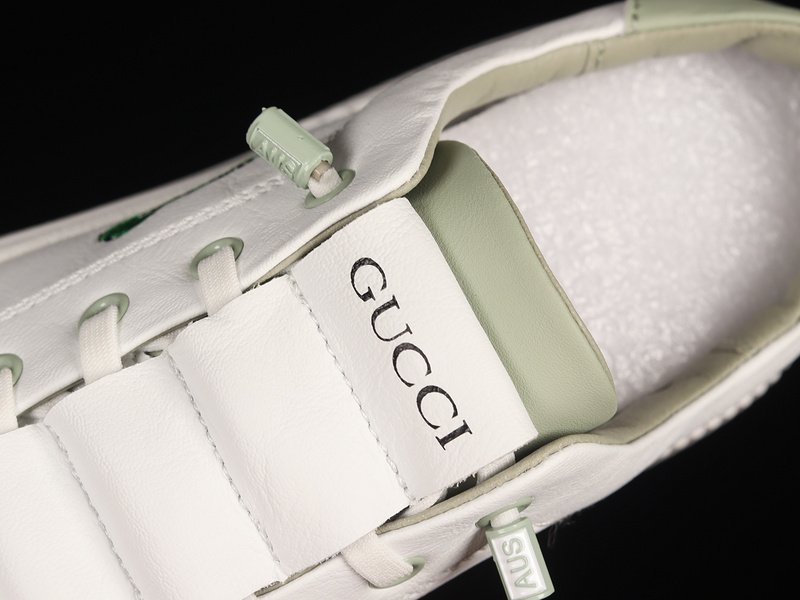 Gucci Casual Sneakers White/White/Green 7