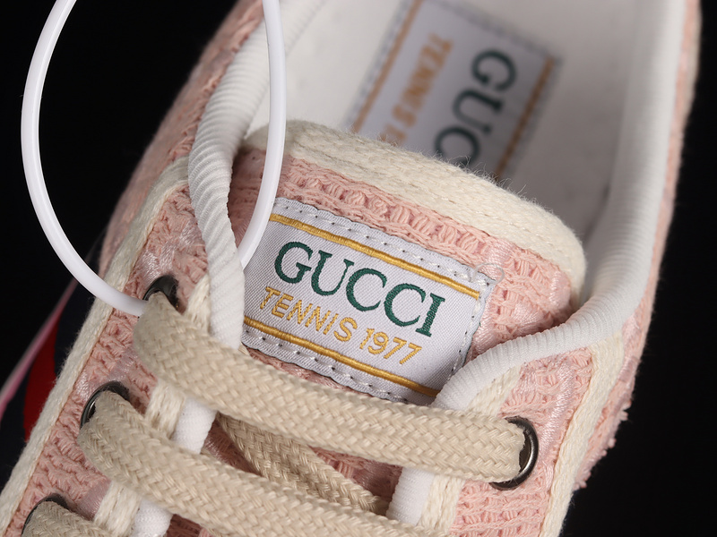 Gucci Tennis 1977 Black/Pink/White/Red 13