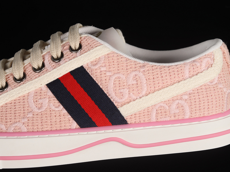 Gucci Tennis 1977 Black/Pink/White/Red 19