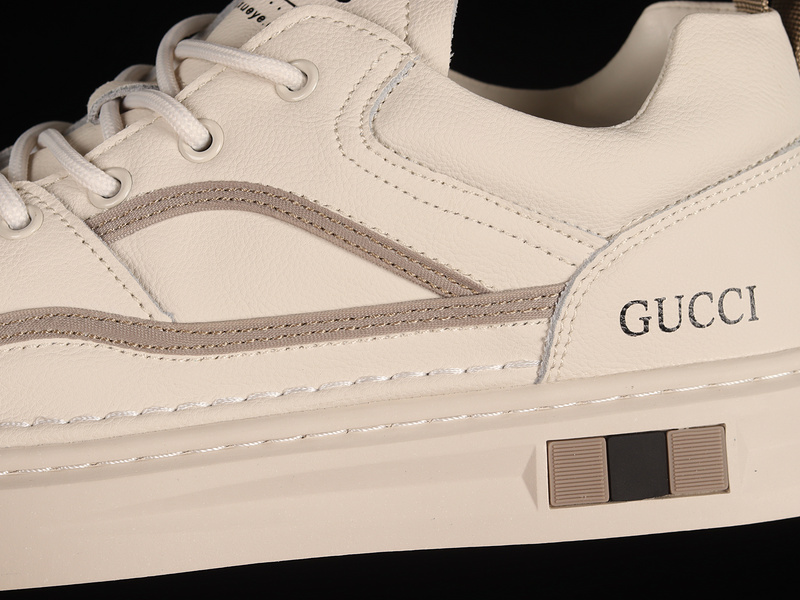 Gucci Athleisure Trend Sneakers Beige/Beige/Light Khaki 27