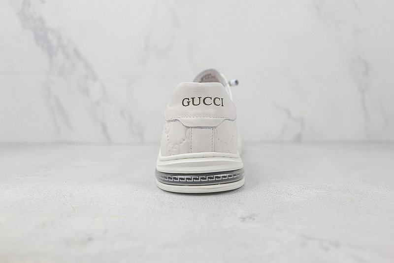 Gucci 22Ss Casual Shoes White/Green/Gold 5