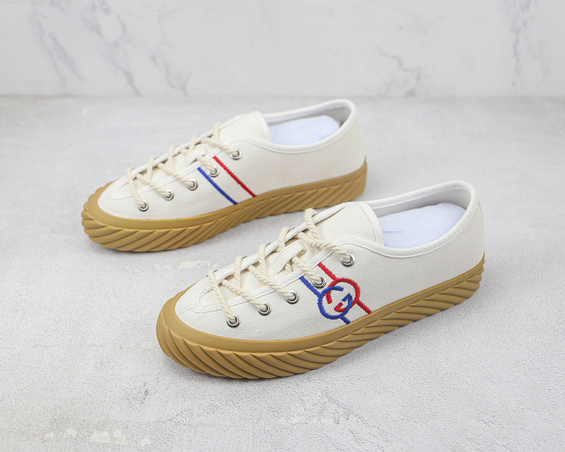 Gucci X Dis*Ney Cloth Shoes White/Blue/Red 5