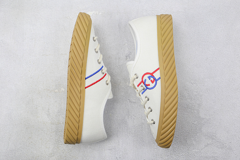 Gucci X Dis*Ney Cloth Shoes White/Blue/Red 15