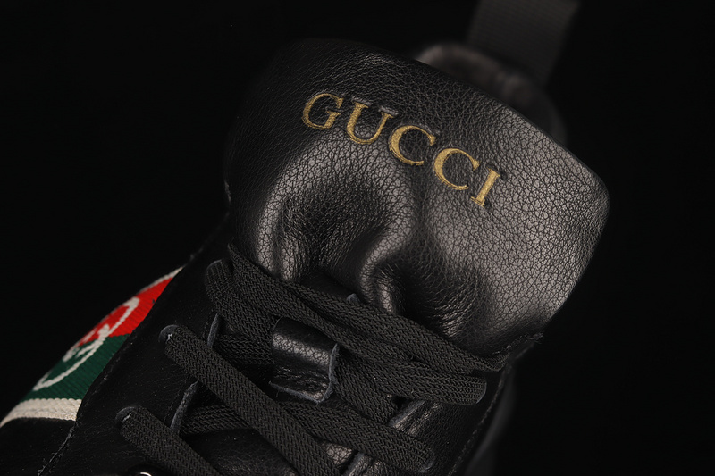 Gucci Screener Gg Low-Top Sneaker Black/Green/Red-Gold 5