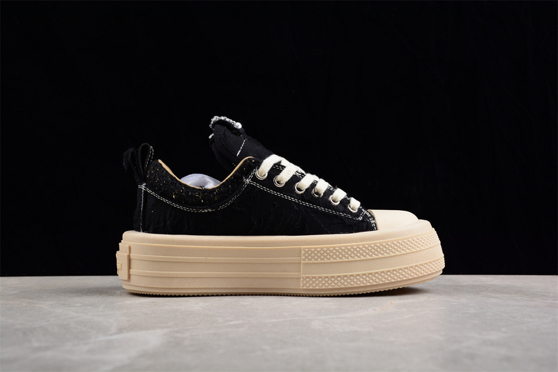 Foreshadow Double-Uni Sneakers Black/Black/Gum 27