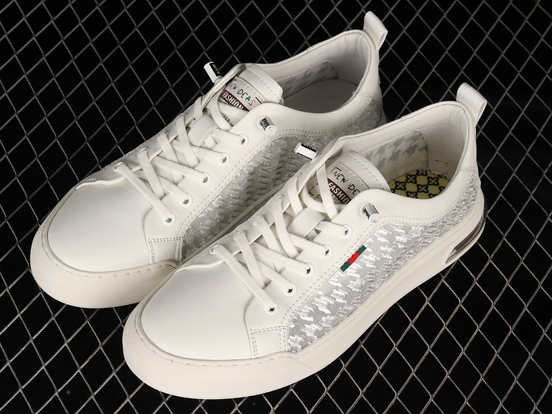 Gucci Sports And Leisure Trend Shoes Beige/Light Grey 7