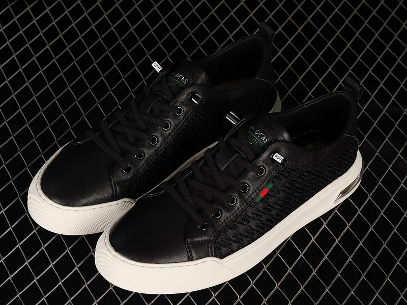 Gucci Sports And Leisure Trend Shoes Black/Black/White 21