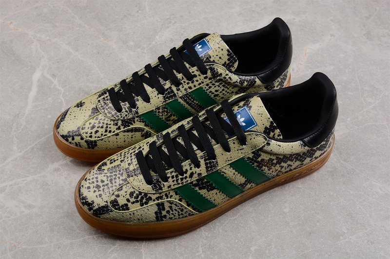 Gucci X Gazalle Shoes Python Pattern/Green/Black 5