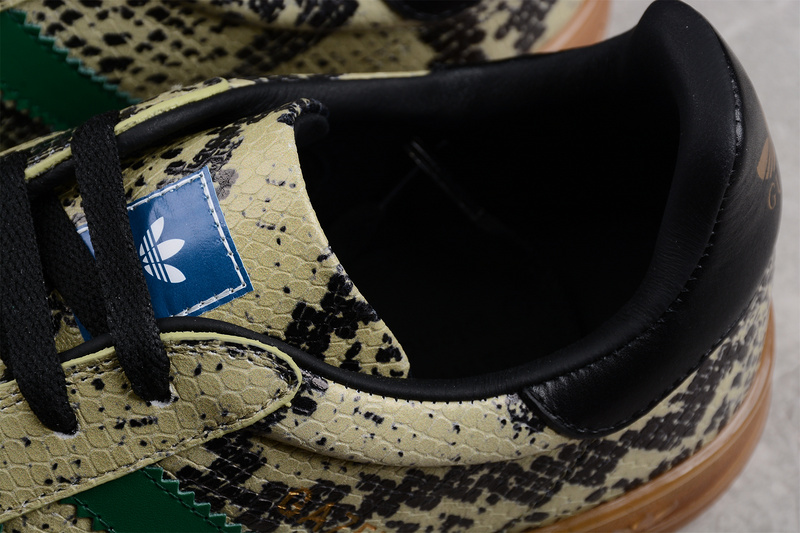 Gucci X Gazalle Shoes Python Pattern/Green/Black 33