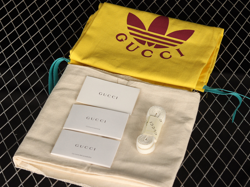 Gucci X Gazelle Gg Monogram Mesa/White/Red 17