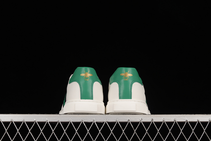 Gucci Screener Gg High-Top Sneaker White/Green/Black 25