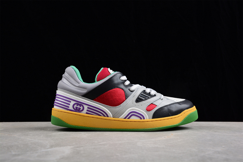 Gucci Basket Low-To Sneaker Multi-Color/Black 23