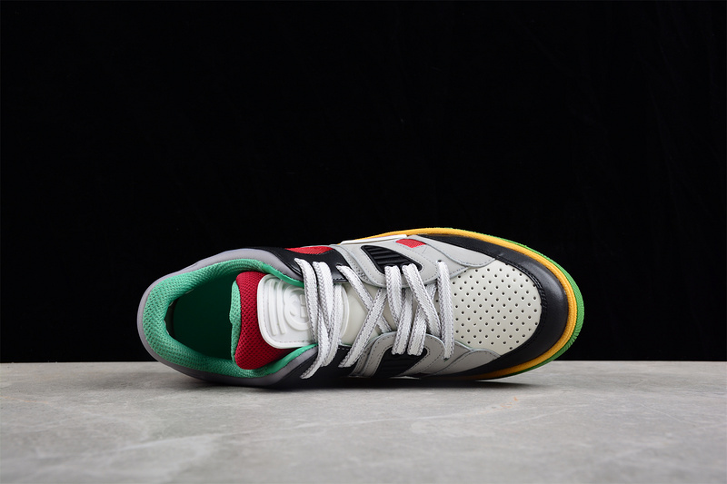 Gucci Basket Low-To Sneaker Multi-Color/Black 31