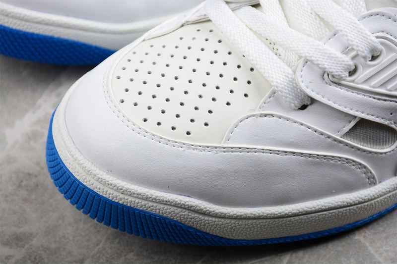 Gucci Basket Low-To Sneaker White/White/Dark Blue 13