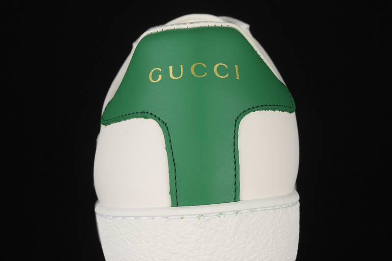 Gucci Ace Embroidered Sneakers Black/Green/Red 21