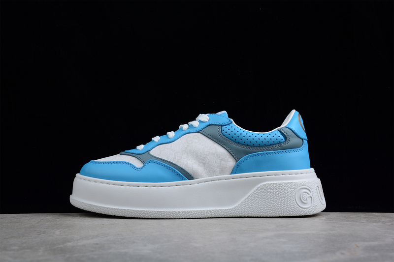 Gucci Screener Gg High-Top Sneaker Blue/Blue/White 5