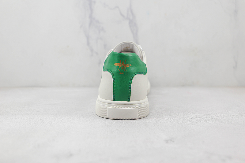 Gucci Screener Gg High-Top Sneaker White/Black/Green 15