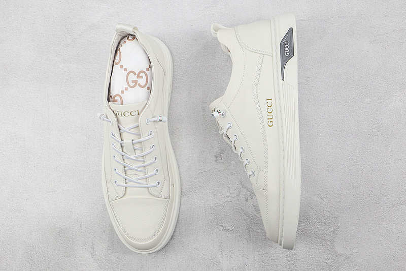 Gucci Screener Gg High-Top Sneaker White/White/White 5