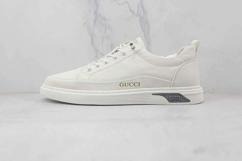 Gucci Screener Gg High-Top Sneaker White/White/White 11